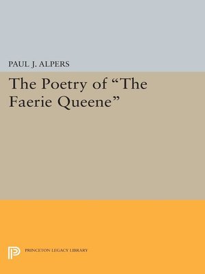 cover image of Poetry of the Faerie Queene